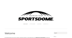 Desktop Screenshot of edmontonsportsdome.com